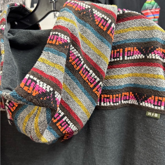 Howler Brothers Multicolor Pattern Zip-Up Sweater - Picture 5 of 8